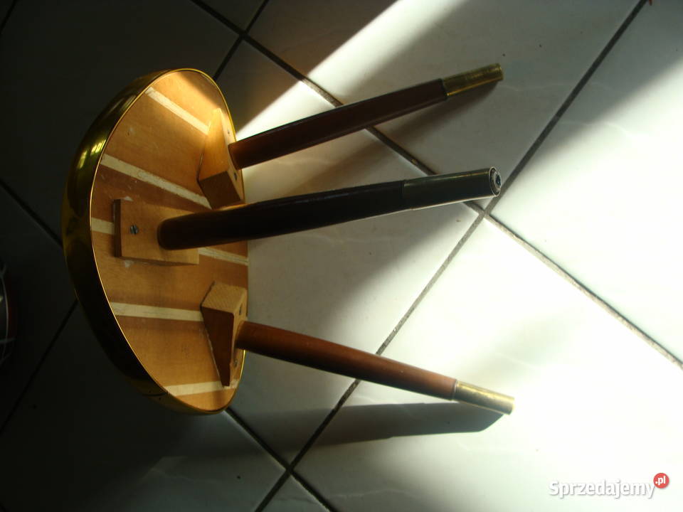 Stylowy stolik kawowy w stylu rockabilly z lat dolnośląskie Wrocław