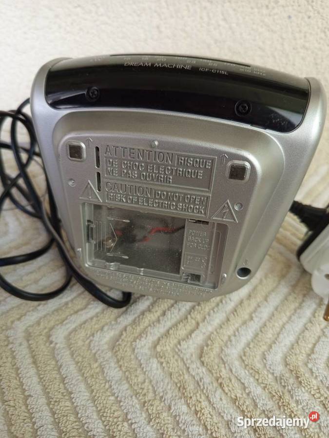 Japoński RADIOBUDZIK Vintage SONY ICFC115L w mazowieckie
