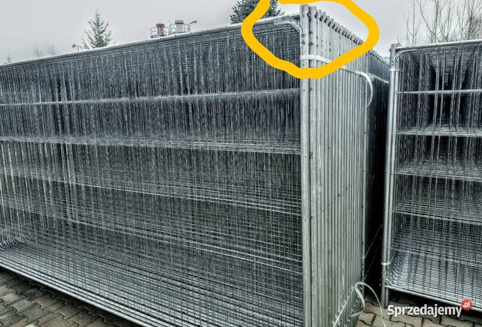 NOWE MOCNE Ogrodzenie Tymczasowe Budowlane Pozostałe Augustów
