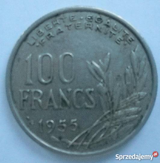 FRANCJA100 FRANCS1955 r sprzedam