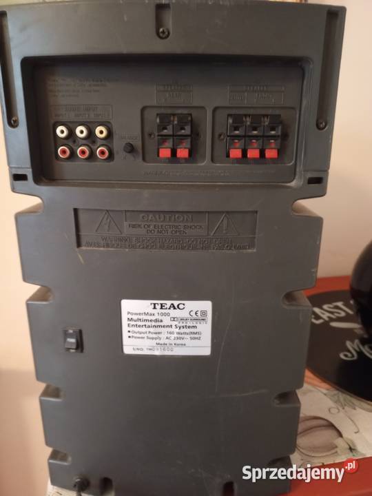 TEAC Super Woofer Powermax 1000 Głęboki mocny Skawina