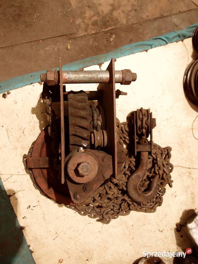 Wciągarka ręczna uciąg 25t Łańcuchowa produkcja Łódź