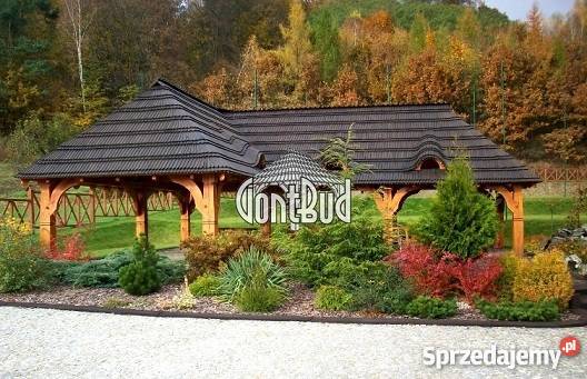Altanka drewniana 4x6mgont drewniany Domek letni Opole