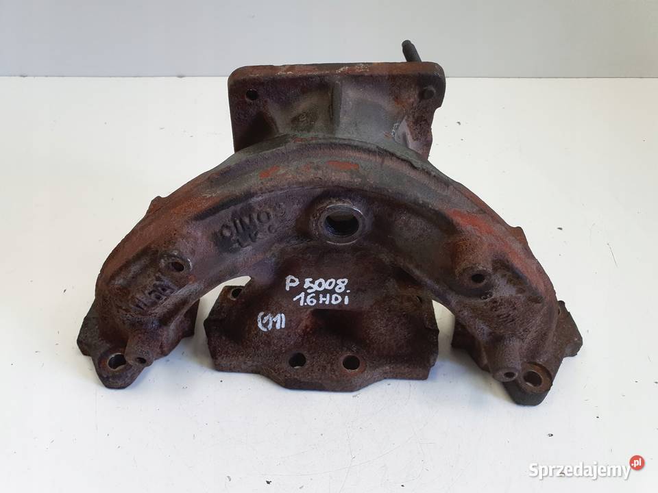 Peugeot 307 16 16V KOLEKTOR WYDECHOWY lubelskie Rudka