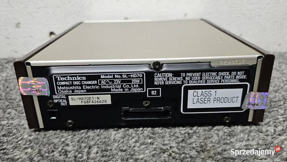 Technics Compact Disc Player SLHD70 wysyłka Odtwarzacze CD i MD Kraków