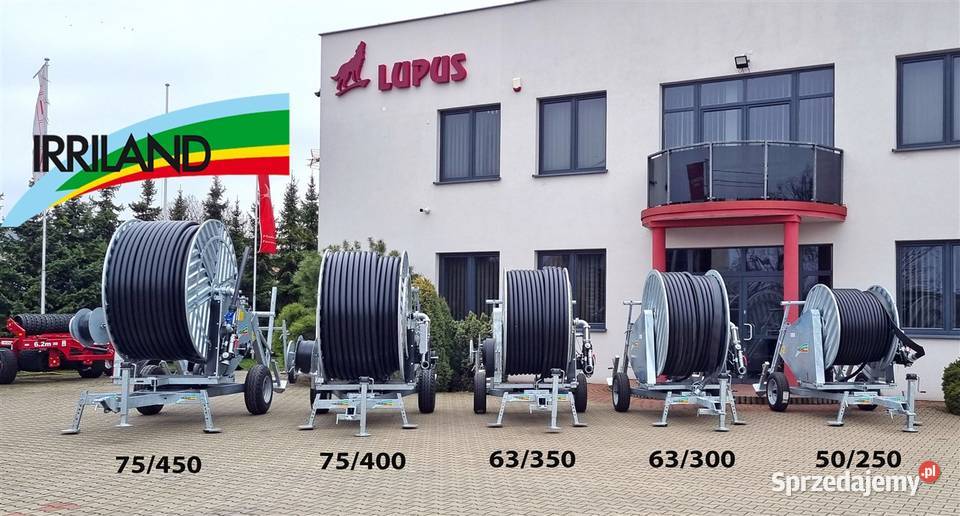 Deszczownia szpulowa włoska Irriland model Koło