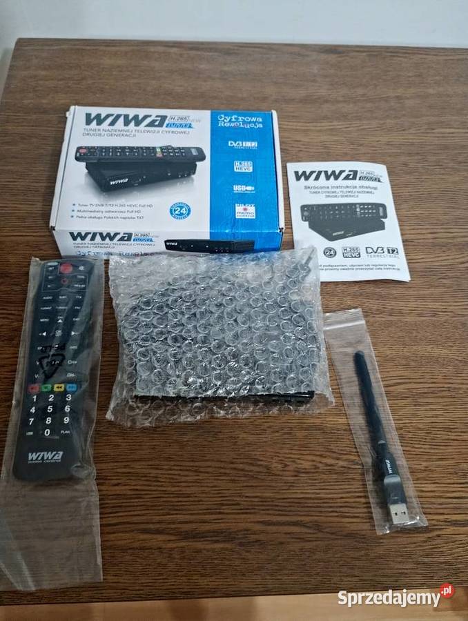 Dekoder DVBT 2 Antena Mistral mazowieckie sprzedam