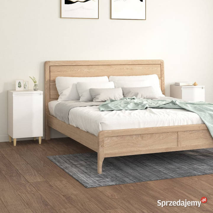 Szafki nocne 2 wysoki połysk białe 40x35x70 Warszawa