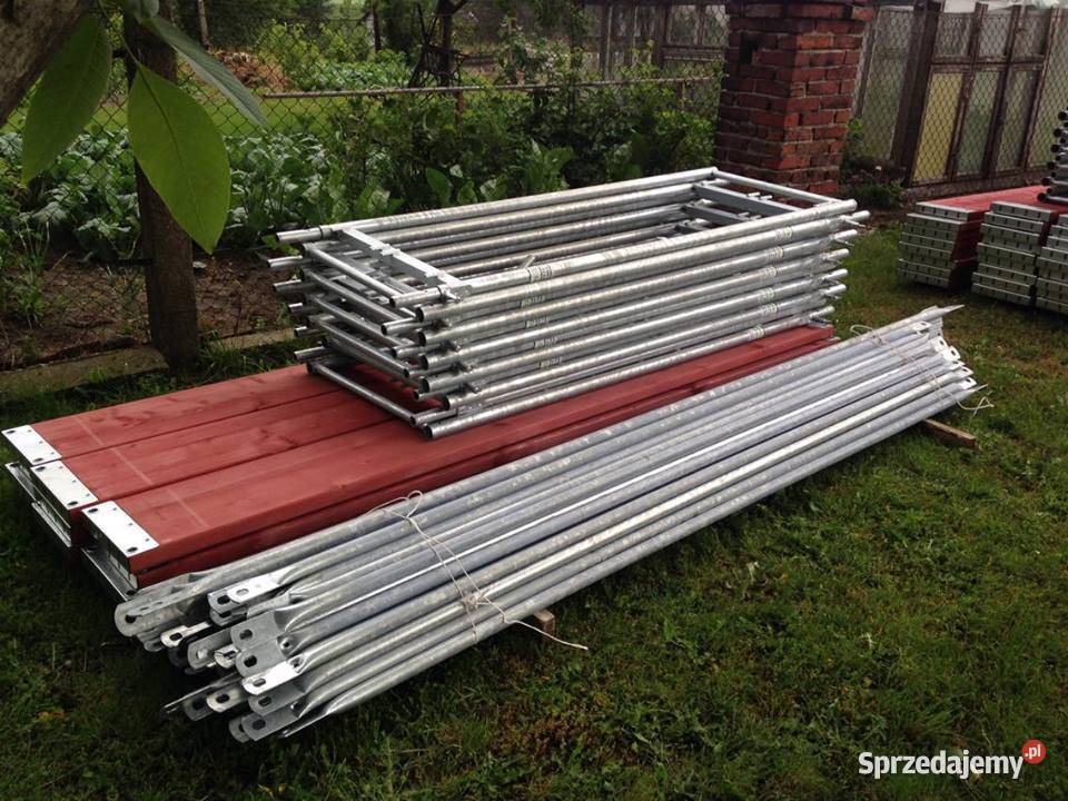 1025 m2 Rusztowanie 125x82m Ramy stalowe 2m Rusztowania Stare Siołkowice