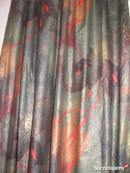 zasłony 210 x 130 komplet 2 sztuk wielokolorowy