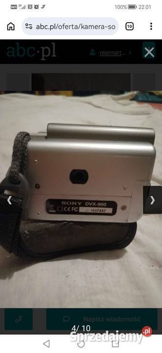 Mini kamerka cyfrowa SONY Aparaty