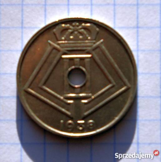 25 CENTIMES 1938 BELGIA lubelskie Parczew sprzedam