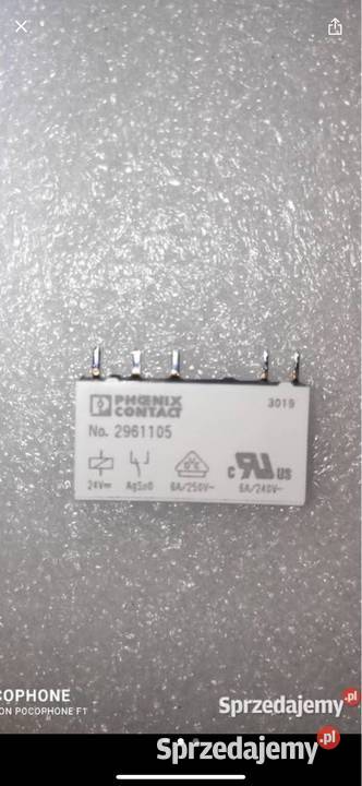 Przekaźnik miniaturowy RELMR 60DC21AU AgSnO 3019 Gliwice