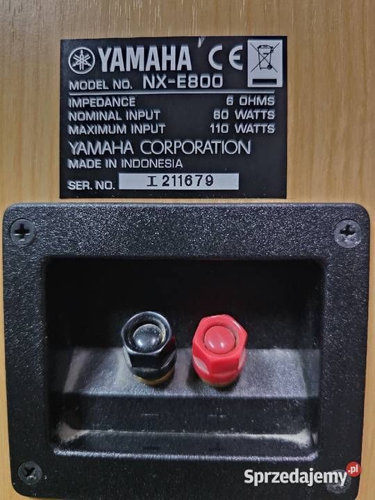 Kolumny stereo Yamaha NXE800 PianoCraft 60110W małopolskie Kraków sprzedam