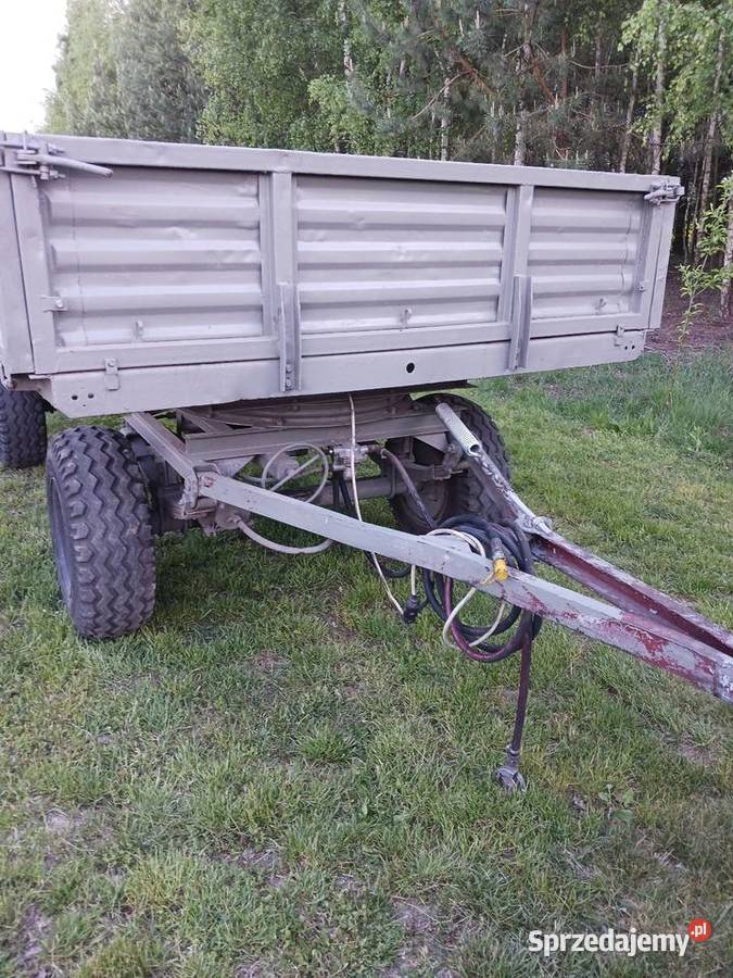 Przyczepa rolnicza d 732 ładna nieuszkodzony Krasnystaw