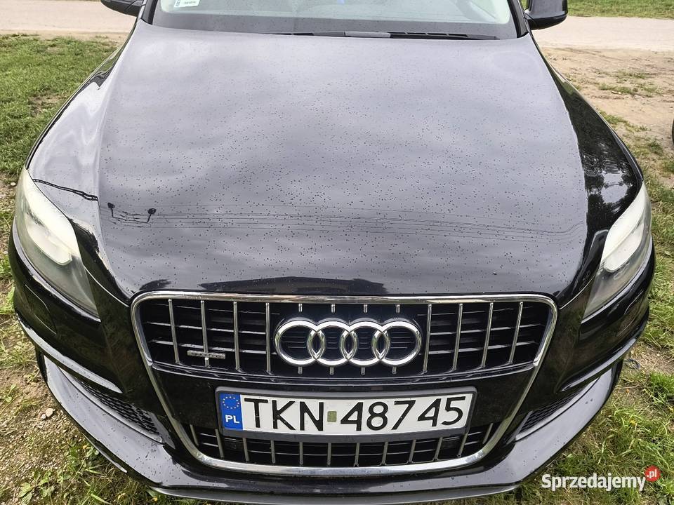 Audi Q7 SLine salon polska drugi właściciel asystent parkowania Bielsk Podlaski