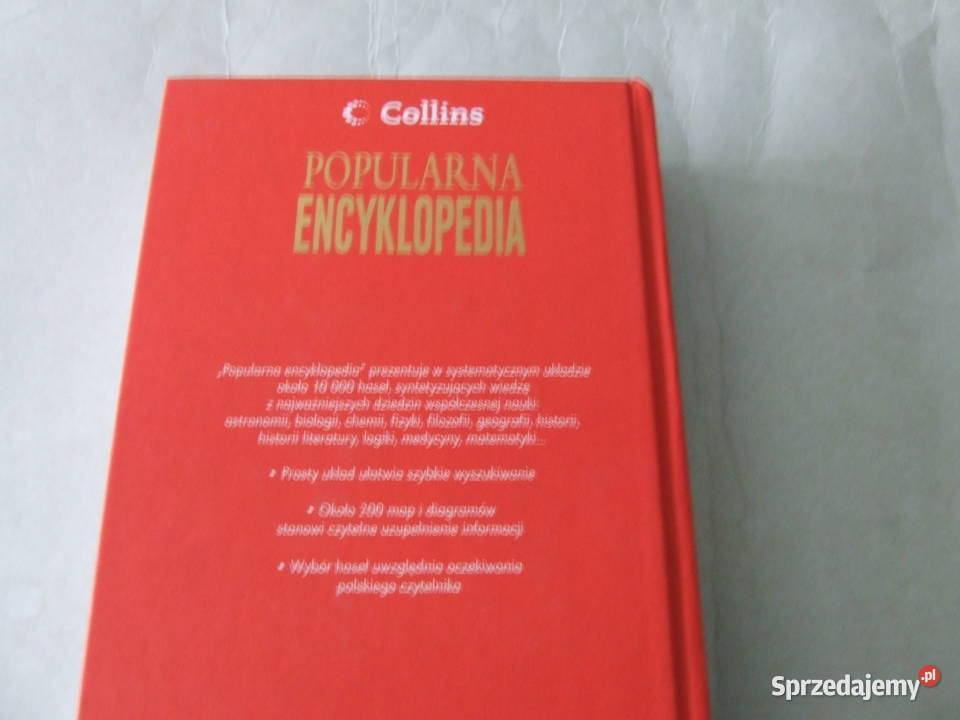 Popularna encyklopedia Collins sprzedam