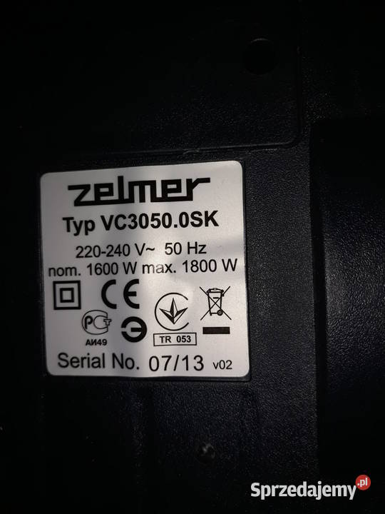 odkurzacz zelmer vc3050osk Olsztyn