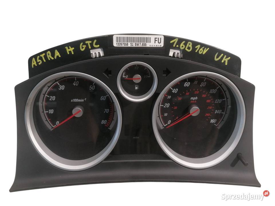 ZESTAW STARTOWY ANGLIK OPEL ASTRA III H GTC 16 osobowe