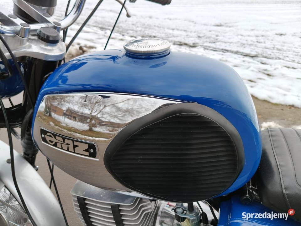 Motocykl MZ TS 250 z 1979r z dokumentami do Rok produkcji 1979