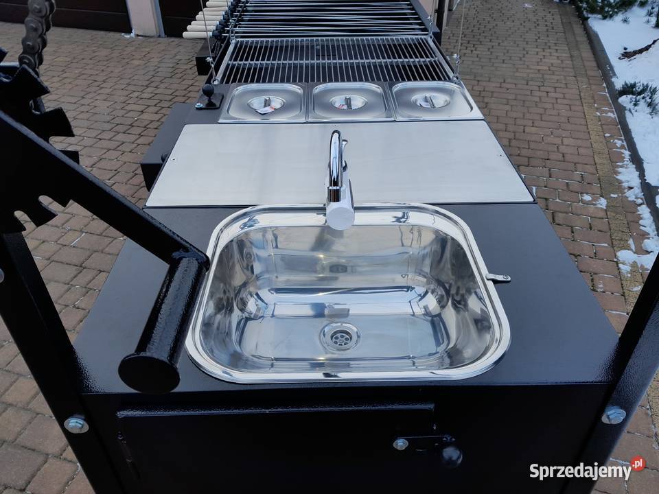 Gastronomiczny grill cateringowy węglowy Damasławek