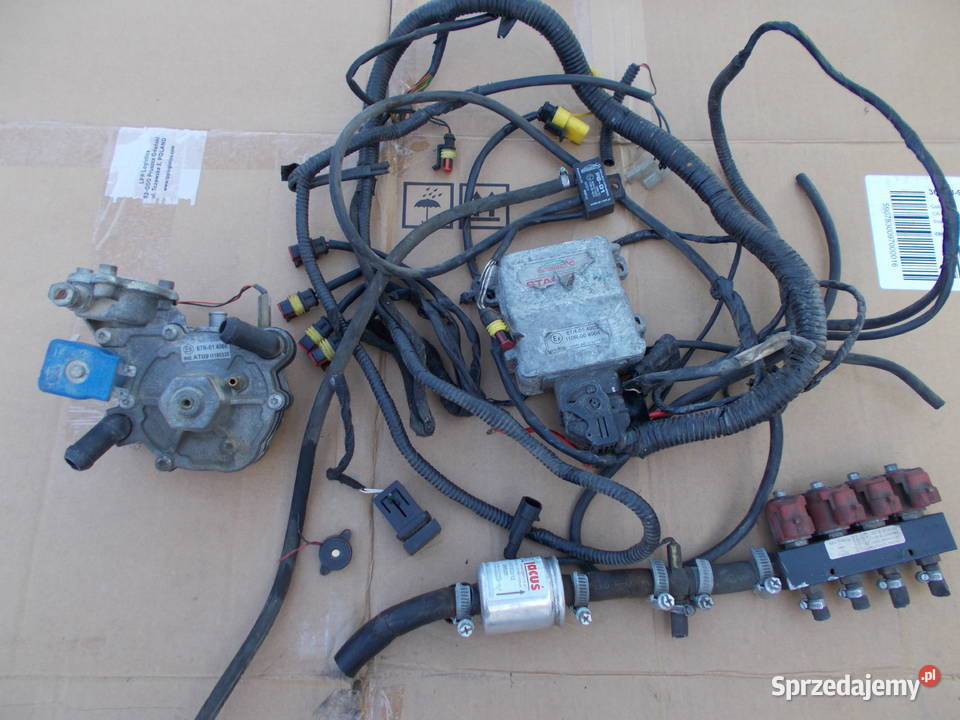 instalacja gazowa sekwencja LPG STAG 4 valtek Elementy instalacji LPG lubelskie Zamość