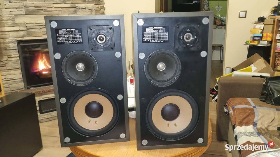 Kolumny stereo AKAI SR1040 2x40Watt 8ohm 1979 Warta
