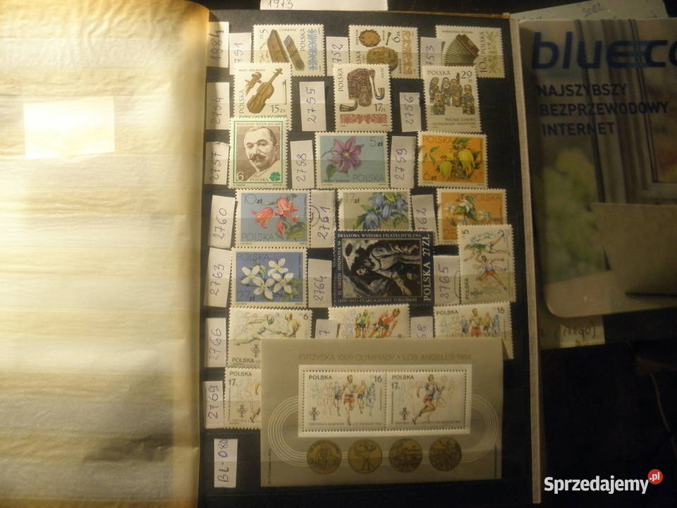 1984 Polskie znaczki niestemplowane Warszawa sprzedam