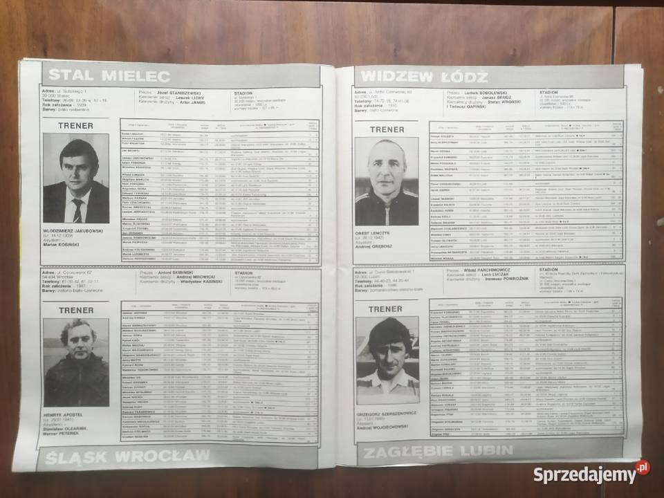 Skarb kibica liga polska wiosna 1987 Łódź sprzedam