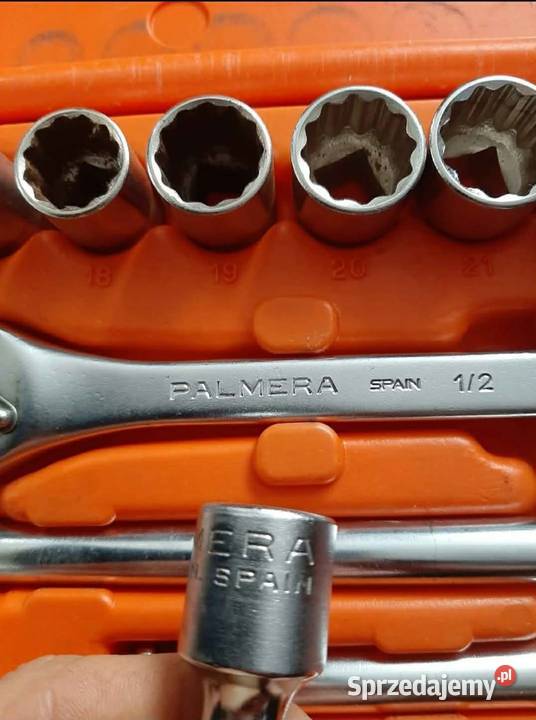 Klucze 16 kątne Palmera Hiszpania nasadki Narzędzia