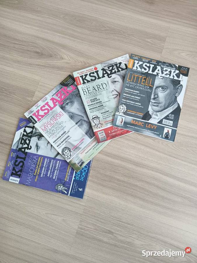 Książki Magazyn do czytania 4 numery Masłowska miesięcznik Kraków