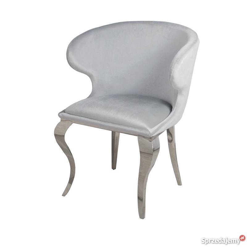 Krzesła glamour Victor Tapicerowane Do jadalni Salon Stół