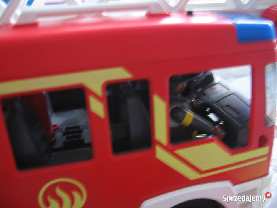 Samochód strażacki z drabiną Playmobil 5362 foto Olsztyn