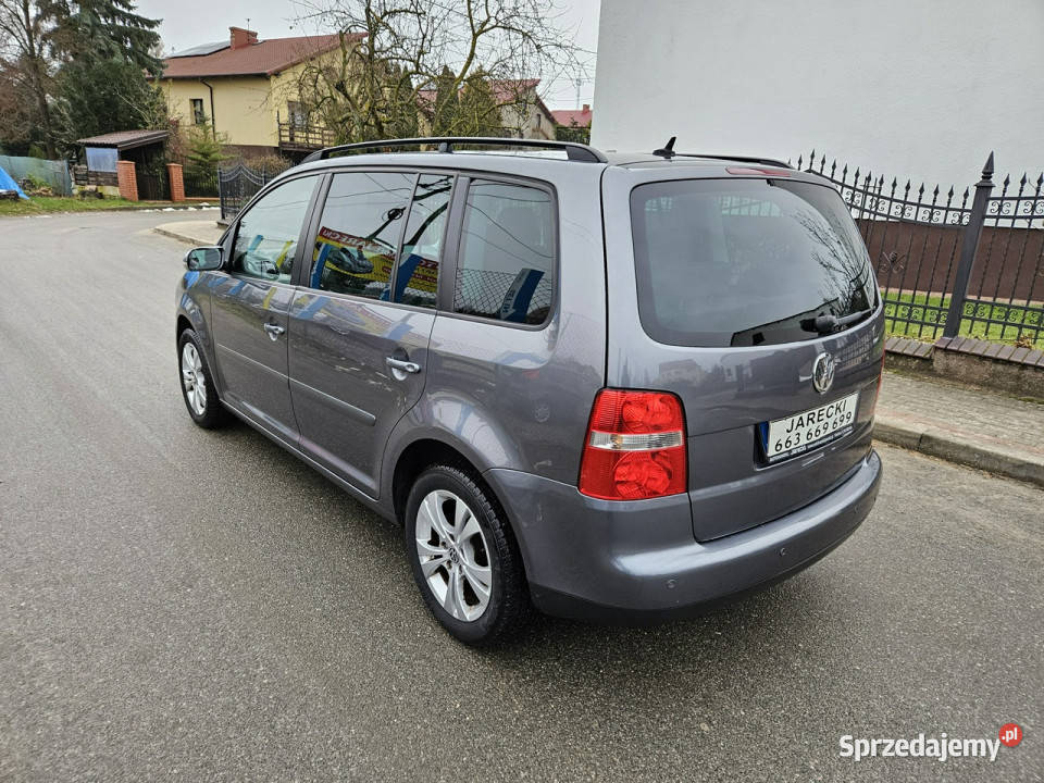 Volkswagen Touran Opłacony Zdrowy Zadbany tempomat Kisielice