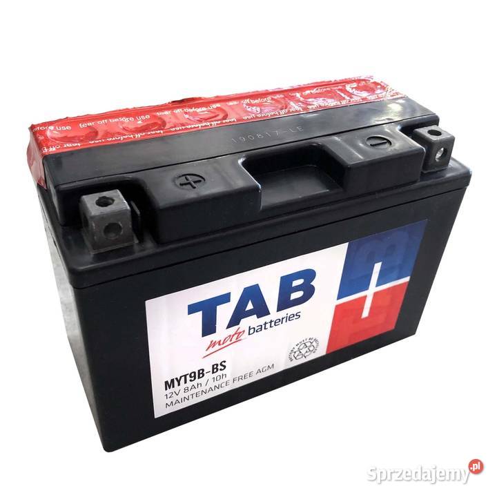 Akumulator motocyklowy TAB YT9BBS MYT9BBS 12V Radom