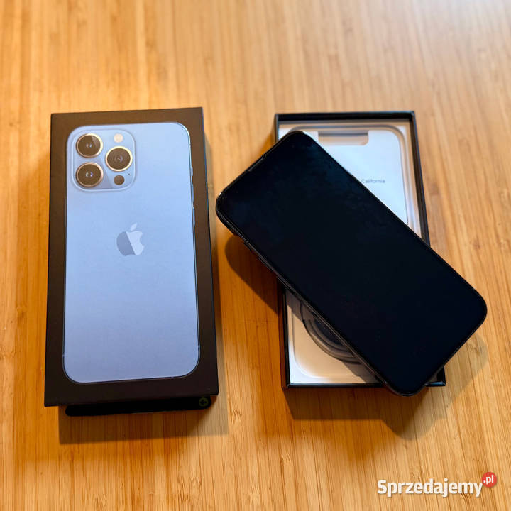 iPhone 13 pro 256 Gb telefon idealny niebieski sprzedam