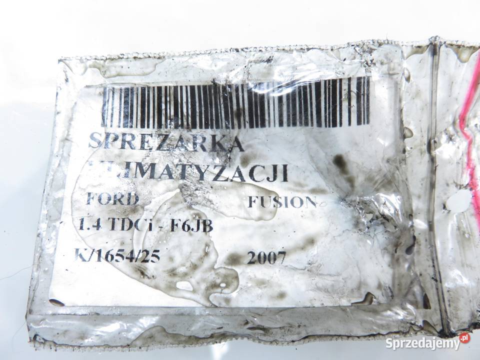 KOMPRESOR KLIMATYZACJI FORD FUSION 14 TDCi sprzedam