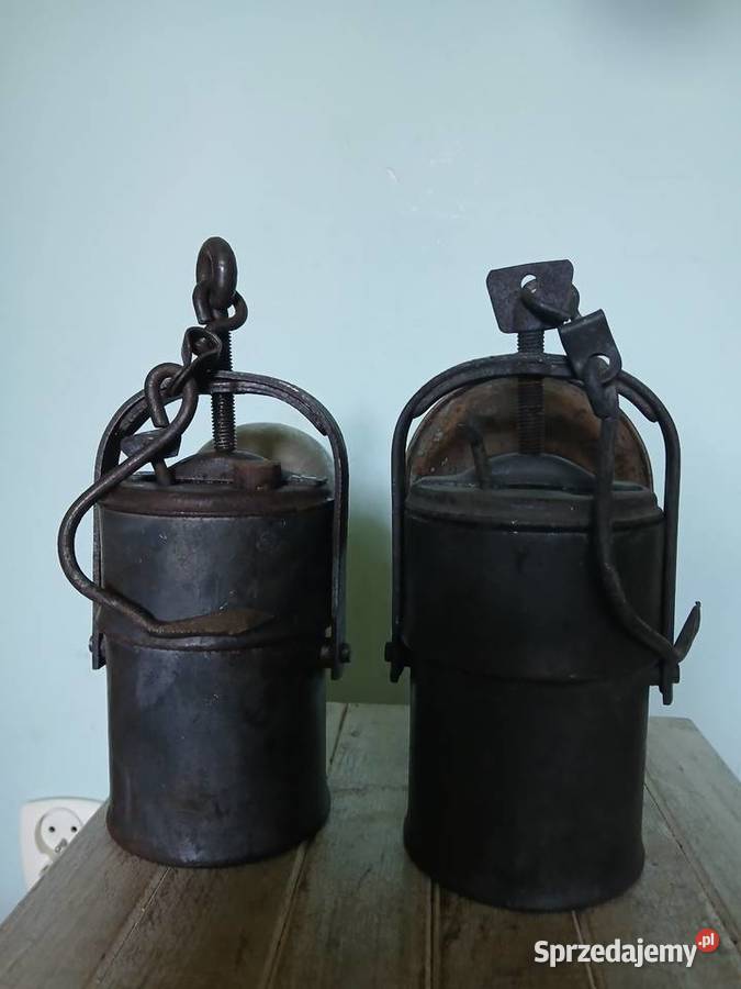 Stara lampa na karbid Kraków