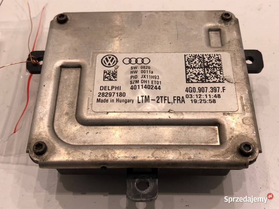 PRZETWORNICA LED AUDI A7 4G 4G0907397F 1018