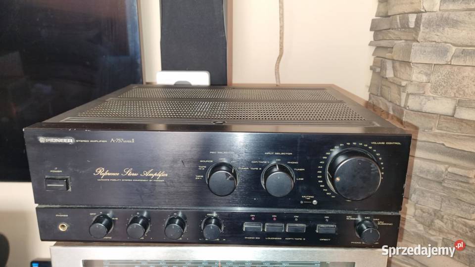 Potężny wzmacniacz Pioneer A757 Mark II 2x100W łódzkie Warta