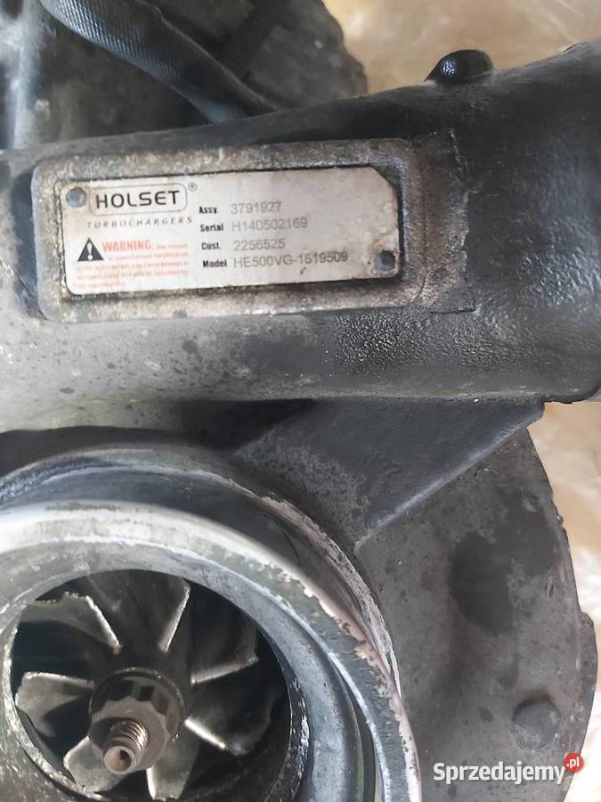 Turbo HOLSET HE500VG Silniki i osprzęt warmińsko-mazurskie Elbląg