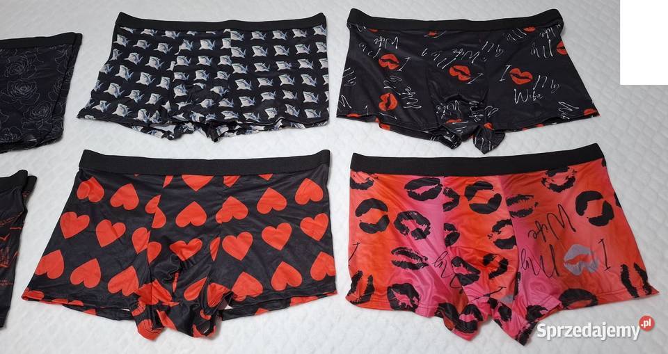 Bokserki męskie majtki bielizna męska kolorowe Rozmiar XXL Czeladź
