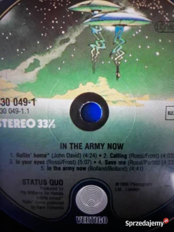 Archiwum Art Rocka STATUS QUO In The Army Now Rzeszów
