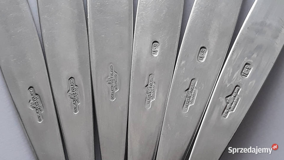 Widelce obiadowe 3 PASECZKI PASKI Gerlach sprzedam