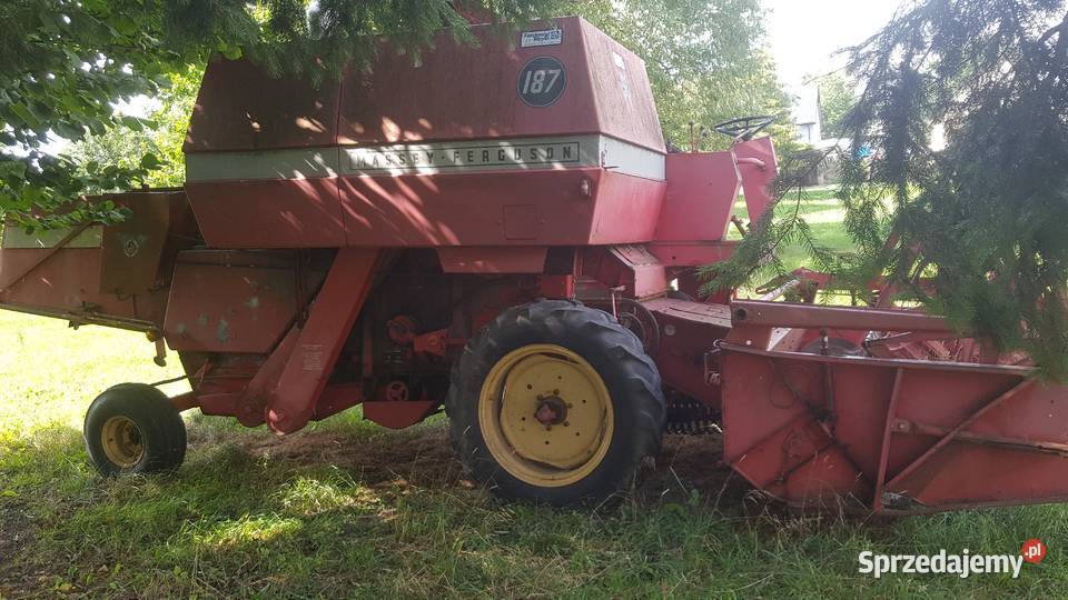 Massey Ferguson 187 kombajn Sieczkarnia-rozdrabniacz Łomża