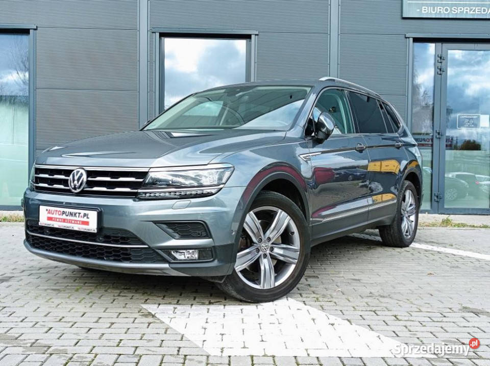 Volkswagen Tiguan Allspace 2018r SalonPL LED nieuszkodzony małopolskie Kraków sprzedam