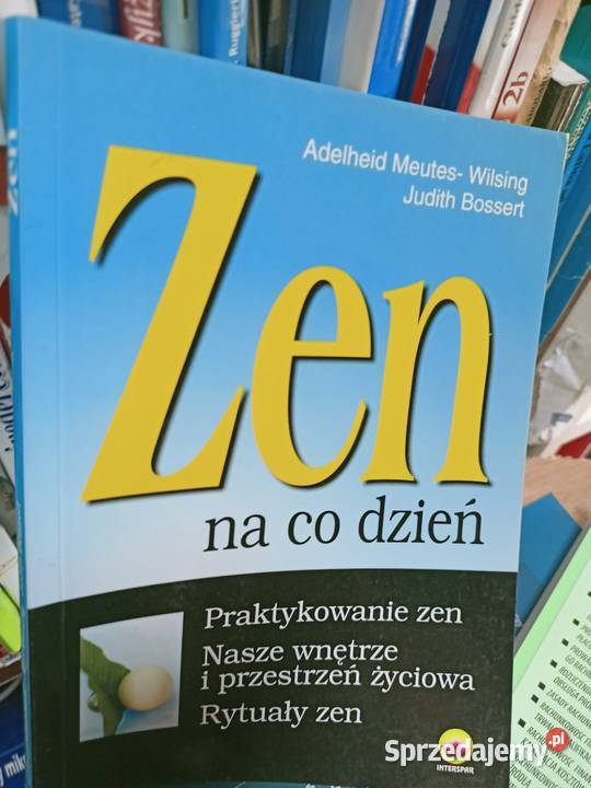 Zen na co dzień używane książki prezent Warszawa