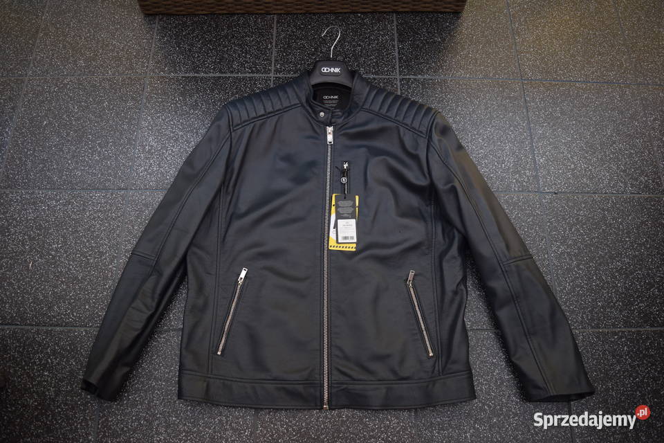 Kurtka Skórzana OCHNIK NowaRozmiar Skóra naturalna  Kurtki i płaszcze Odzież i bielizna męska Olsztyn