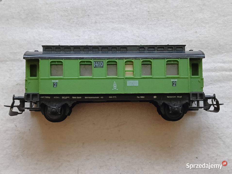 Wagon Old Timer zielony 2 klasy Pruski 2osiowy Kraków