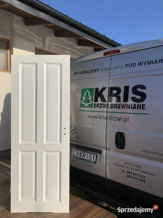 DRZWI wewnętrzne drewniane STYL różowe kujawsko-pomorskie Bobrowo sprzedam